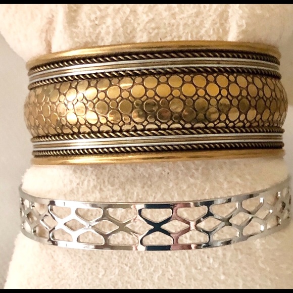 Boho Cuff bracelet set - Picture 2 of 8